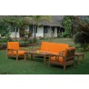 Anderson Teak SouthBay Deep Seating 6-Pieces Conversation Set A