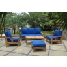 Anderson Teak SouthBay Deep Seating 6-Pieces Conversation Set A 
