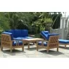 Anderson Teak SouthBay Deep Seating 6-Pieces Conversation Set B Back View - Anderson Teak SouthBay Deep Seating 6-Pieces Conversation Set B Back View