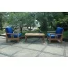 Anderson Teak SouthBay Deep Seating 3-Pieces Conversation Set B Full View - Anderson Teak SouthBay Deep Seating 3-Pieces Conversation Set B Full View