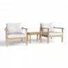 Anderson Teak Amalfi Relax3-Piece Deep Seating Collection 2 - Anderson Teak Amalfi Relax3-Piece Deep Seating Collection 2