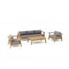 Anderson Teak 4-pc Palermo Deep Seating - White BG