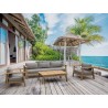 Anderson Teak 4-pc Palermo Deep Seating - Lifestyle