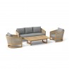 Anderson Teak 4-pc Catania Deep Seating Set
