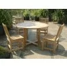 Anderson Teak SET-36 5-pc Dining Table Set - Anderson Teak SET-36 5-pc Dining Table Set