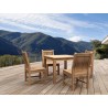 Anderson Teak 5-pc Bistro Table Set