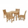 Anderson Teak 5-pc Bistro Table Set 1