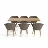 Anderson Teak 7-pc Alura Padua Dining Table Set Front - Anderson Teak 7-pc Alura Padua Dining Table Set Front