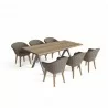 Anderson Teak 7-pc Alura Padua Dining Table Set - Anderson Teak 7-pc Alura Padua Dining Table Set