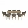 Anderson Teak 9-pc Alura Padua Dining Table Set Front - Anderson Teak 9-pc Alura Padua Dining Table Set Front