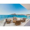 Anderson Teak 6-pc Madera Deep Seating - Lifestyle