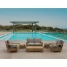  Anderson Teak 6-pc Madera Deep Seating - Lifestyle -  Anderson Teak 6-pc Madera Deep Seating - Lifestyle