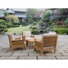 Anderson Teak 5-pc Luxe Modular Deep Seating Set