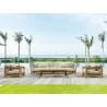 Anderson Teak 4-pc Smyrna Deep Seating Set - Anderson Teak 4-pc Smyrna Deep Seating Set