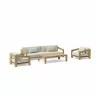 Anderson Teak 4-pc Smyrna Deep Seating Set - Anderson Teak 4-pc Smyrna Deep Seating Set