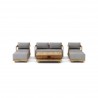 Anderson Teak 6-pc Granada Deep Seating - SET-902 - Front