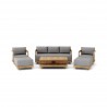Anderson Teak 6-pc Granada Deep Seating - SET-903 - Front