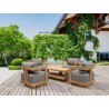 Anderson Teak 6-pc Granada Deep Seating - SET-904 - Lifestyle