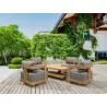 Anderson Teak 6-pc Granada Deep Seating - SET-904 - Lifestyle - Anderson Teak 6-pc Granada Deep Seating - SET-904 - Lifestyle
