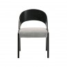 Cortina Polly Black Dining Chair - Front
