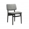 Cortina Lima Walnut Dining Chair - Angled