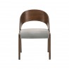 Cortina Polly Walnut Dining Chair - Front