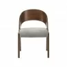 Cortina Polly Walnut Dining Chair - Front - Cortina Polly Walnut Dining Chair - Front