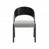 Laredo Polly Black Dining Chair - Front - Laredo Polly Black Dining Chair - Front