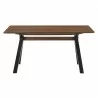 Laredo Polly Black Dining Table - Front - Laredo Polly Black Dining Table - Front
