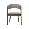 Laredo Rowan Walnut Dining Chair - Front