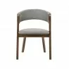 Laredo Rowan Walnut Dining Chair - Front - Laredo Rowan Walnut Dining Chair - Front