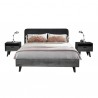 Armen Living Mohave 3 Piece Acacia King Or Queen Bed And Nightstands Bedroom Set In Tundra Gray 002