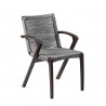 Oasis and Brielle Dark Dining Chair