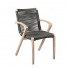 Oasis and Brielle Dark Dining Chair