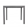 Bistro Table in Grey Powder Coated Finish - 