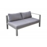 Cliff Outdoor Patio Aluminum Sectional - Angled View