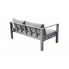 Cliff Outdoor Patio Aluminum Sectional - Back Angle