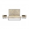 Armen Living Peridot 3 Piece King Bedroom Set in Natural Acacia Wood in Gray 001