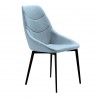 Urbino Contemporary Grey Glass - Dining Chair
