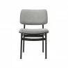 Venus Lima Black Dining Chair - Front - Venus Lima Black Dining Chair - Front
