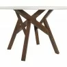 Venus Rowan Walnut Dining Table - Side - Venus Rowan Walnut Dining Table - Side