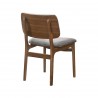 Venus Lima Walnut Dining Chair - Back Angle