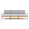 Royal Teak Seville Sofa / 3-Seater Sofa with Granite Cushions