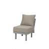 Source Furniture Luxe Armless Lounge Chair Angle