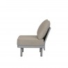 Source Furniture Luxe Armless Lounge Chair Side