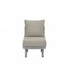 Source Furniture Luxe Armless Lounge Chair Front - Source Furniture Luxe Armless Lounge Chair Front