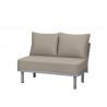 Source Furniture Luxe Armless Loveseat Angle