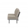 Source Furniture Luxe Armless Loveseat Side