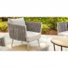 Source Furniture Aria 32" Aluminum Frame Club Chair 1