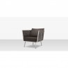Source Furniture Aria 32" Aluminum Frame Club Chair 11